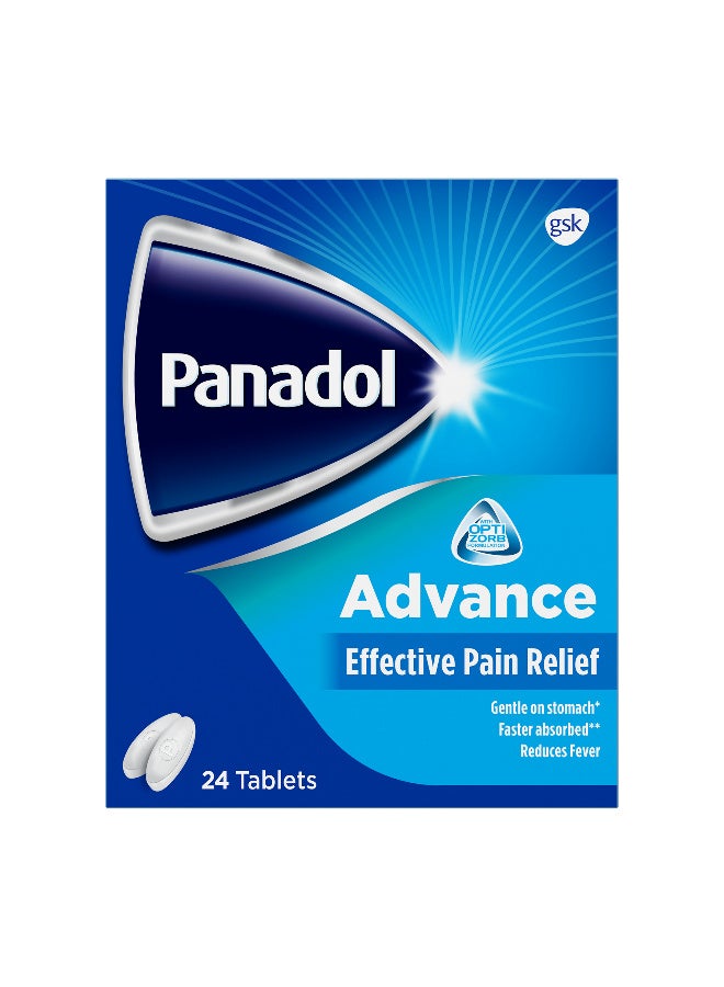 Panadol Advance 500 Tablets 24 - Image 1